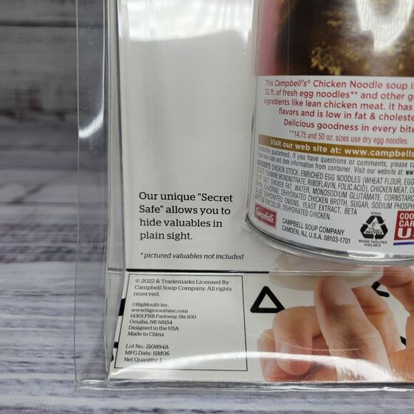 Campbell's Chicken Noodle Soup Secret Safe Decoy Can - Picture 3 of 4